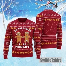 Chewed Up Cheer and Cookie Madness Ugly Sweater