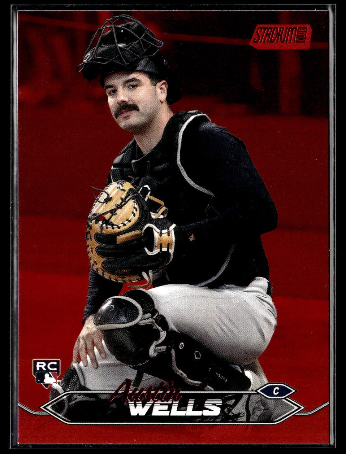 2024 Stadium Club #216 Austin Wells Red Foil