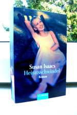 BUCH HEIRATSSCHWINDEL SUSAN ISAACS FRAUEN ROMAN LITERATUR TASCHENBUCH BOOK !!!!!