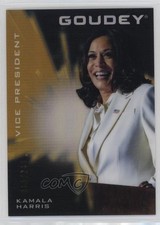 2021 Goodwin Champions Goudey Black Gold Kamala Harris (Should Be Card #G23) p8v