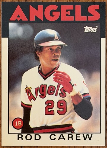 1986 Rod Carew #400
