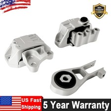 3PCS Engine Motor Mounts For 2015 2016-2021 Jeep RENEGADE 2.4L Auto Trans USA
