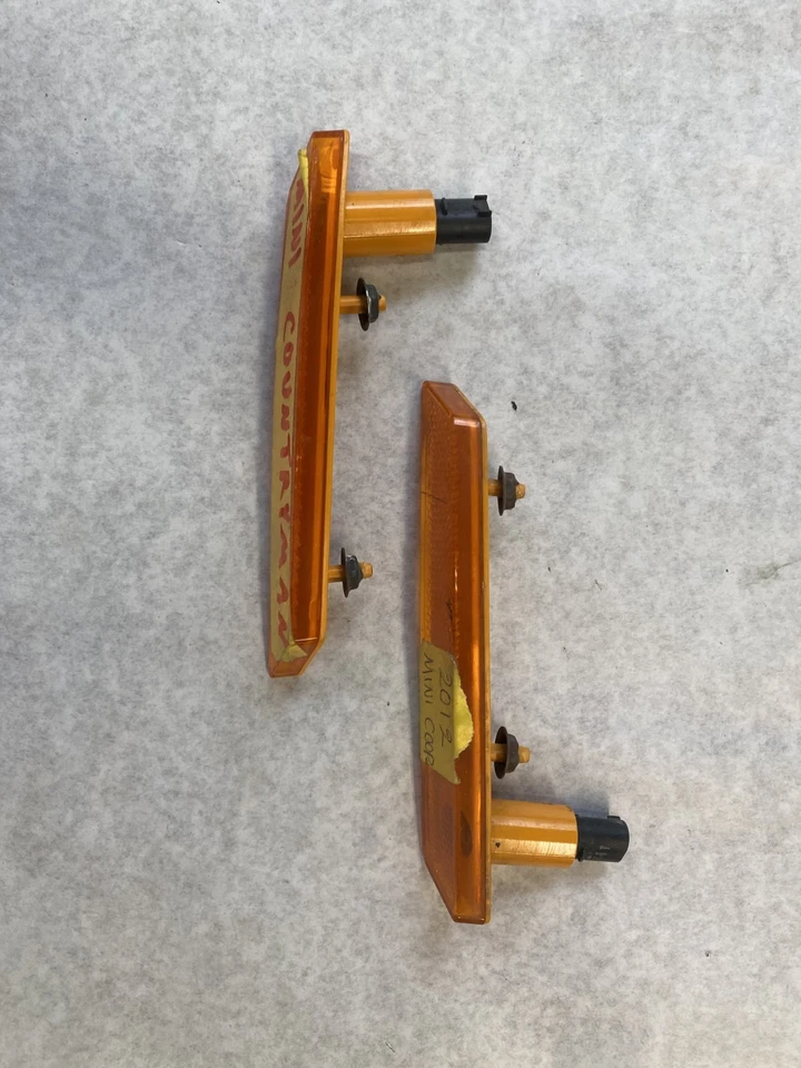 Mini Cooper Countryman 2012 reflectores intermitentes de señal de giro lateral izquierdo y derecho Foto 2 de 4