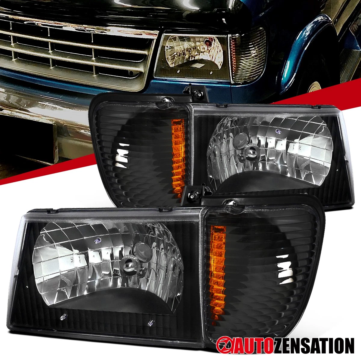Headlights for 1999 Ford E-150 Econoline for sale | eBay