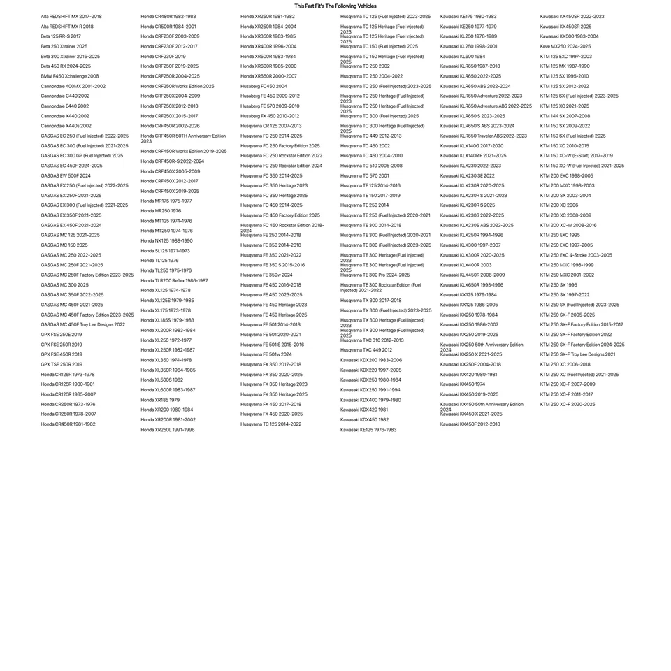 Neumático delantero deportivo doble Kenda K270 2,75-21 (43P) tipo tubo para Suzuki RM465 1982 Foto 2 de 2