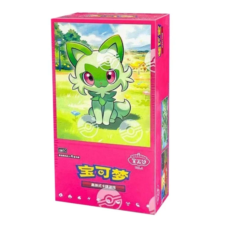 Original Chinese Pokemon Gem Pack Vol. 1 CBB1C Booster CASE (20 boxes) In STOCK  - Image 2 of 4
