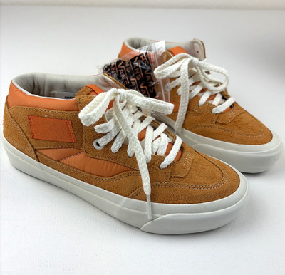 Vans Vault x Our legacy Half Cab Pro 92 OC Orange Suede Nylon Mens 5 Womens 6.5