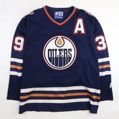 Vintage Edmonton Oilers Doug Weight Starter Jersey Size 2XL NHL