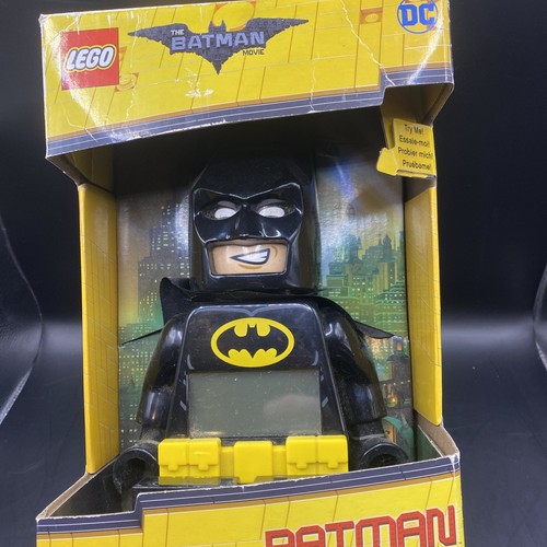 LEGO Batman Digital Alarm Clock - 10" DC Comics Super Heroes - In Box - Picture 2 of 20
