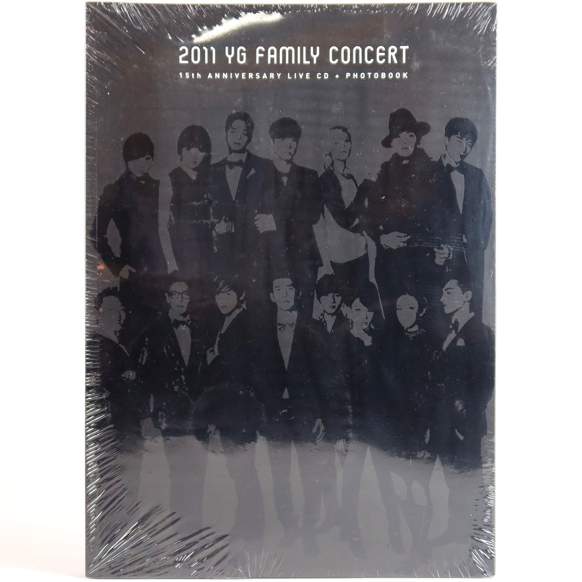 2011 YG Family Concert 15th Anniversary Live CD + Photobook Sealed 