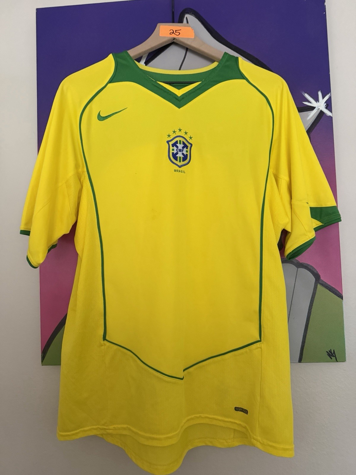 Brazil 2004 Home Jersey