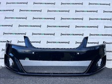 SEAT ALHAMBRA CR ECOMOTIVE MPV 2012-2020 FRONT BUMPER 4 PDC +JETS GENUINE [O667]
