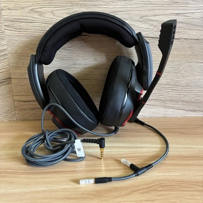 EPOS I Sennheiser GSP 600 Wired Closed Acoustic Gaming Headset Noise-Cancelling