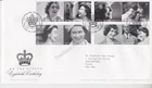 GB ROYAL MAIL FDC 2006 QUEEN ELIZABETH II'S 80TH BDAY STAMP SET TALLENTS PMK