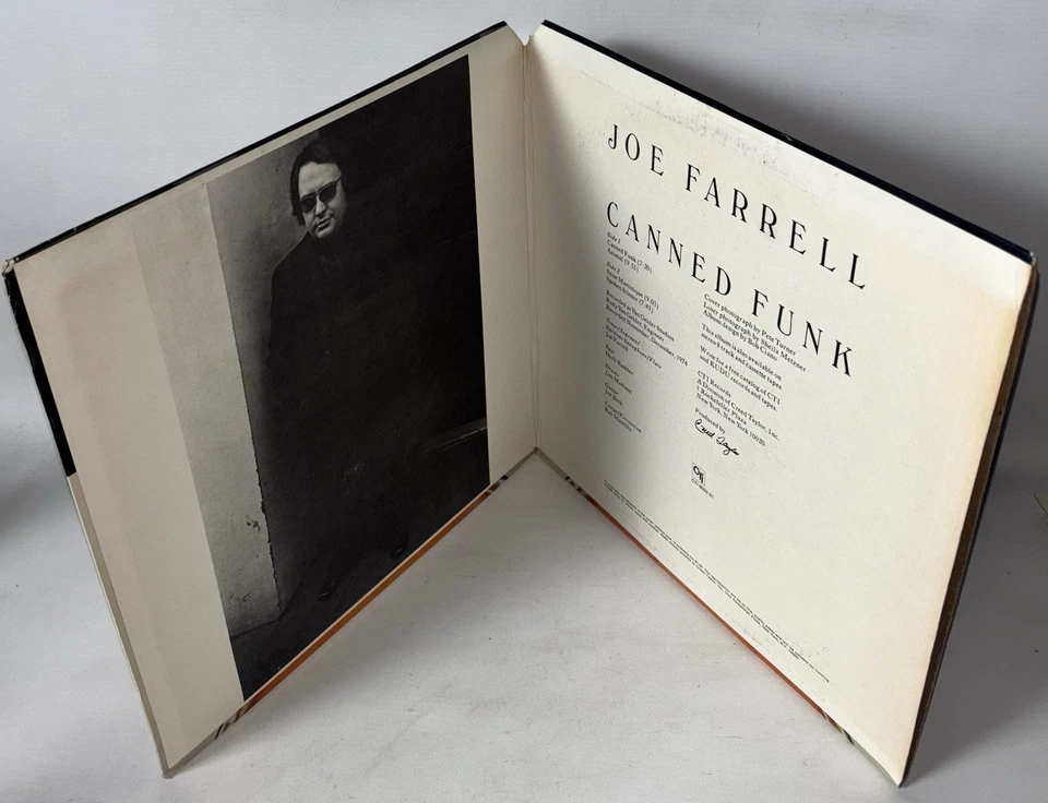 Joe Farrell – Canned Funk - 1975 US Vinyl LP - CTI Records CTI 6053 S1 - Image 3 of 4