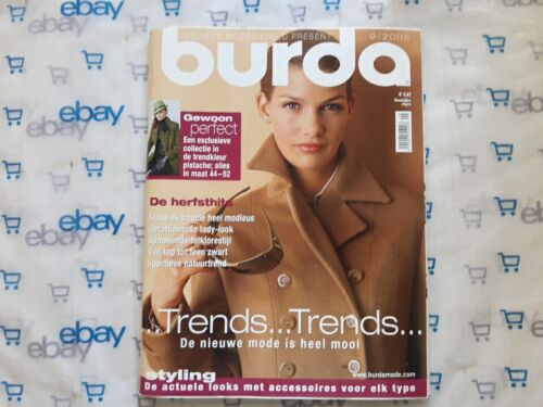 Burda 9/2005 Magazine Russian Language with Sewing Patterns Fashion Design VTG