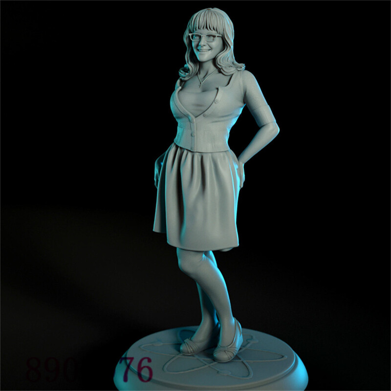 Bernadette 3D Printing Figure Unpainted Model Sculpture GK Blank