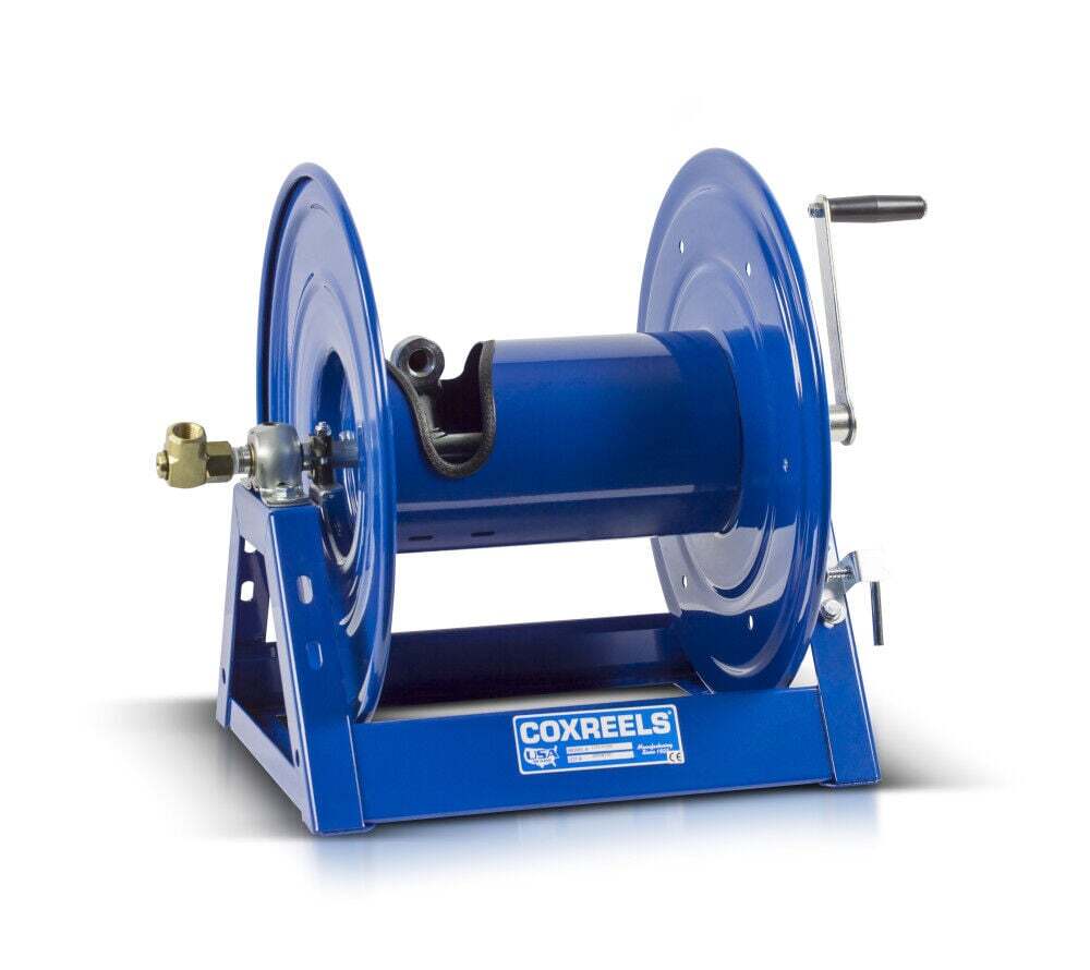 Катушка для шланга с ручным заводом Coxreels 3000 фунтов на квадратный дюйм 3/4 дюйма X 250 мм Вместимость шланга Шланг не