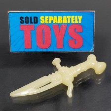 Vtg Toxic Crusaders Bonehead BONE BLADE knife dagger 1991 weapon accessory glow