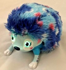 Zoomer 7" Blue HEDGIEZ Hedgehog Electronic Interactive Toy Pet w Sound Effects