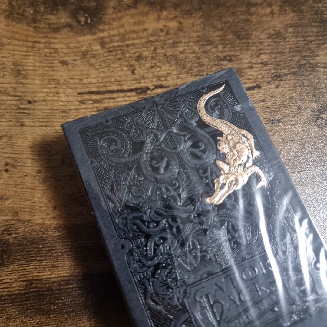 Rose Gold Gatorbacks Playing Cards New Sealed Limited Edition