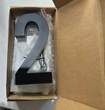 LN LUMANUMBERS 5-Inch House Numbers Stainless Steel Led Illuminated 6000k