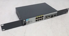 HP ProCurve 2520G 8x RJ45 PoE Network Switch J9298A No Adapter