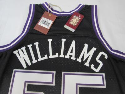 00-01 Jason Williams #55 Kings Mens Size S Mitchell & Ness