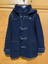 montgomery blu Superdry taglia M, esterno blu interno scozzese, caldo resistente