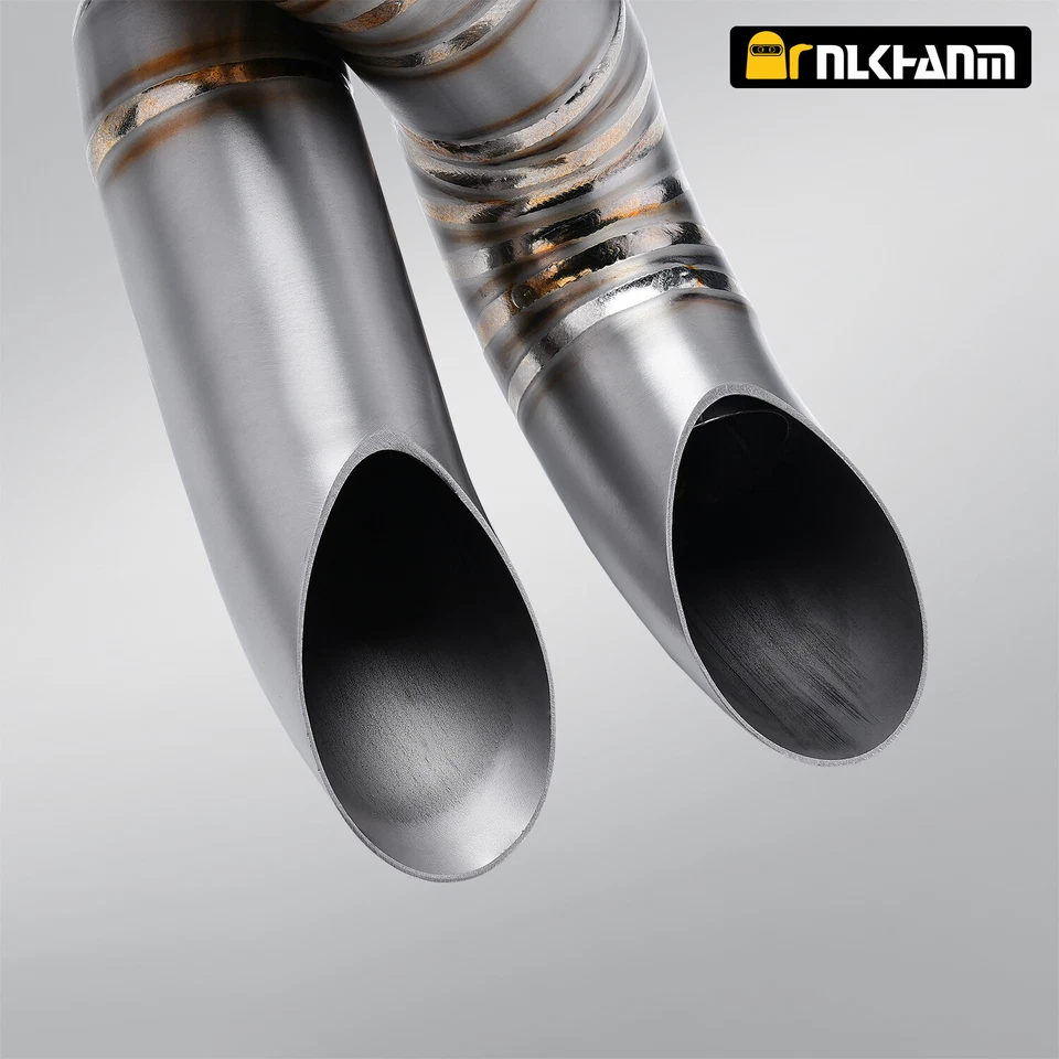 Para Bobber Moto Escape Aleación Titanio para TRIUMPH Bonneville Bobber 14-25 Foto 4 de 4