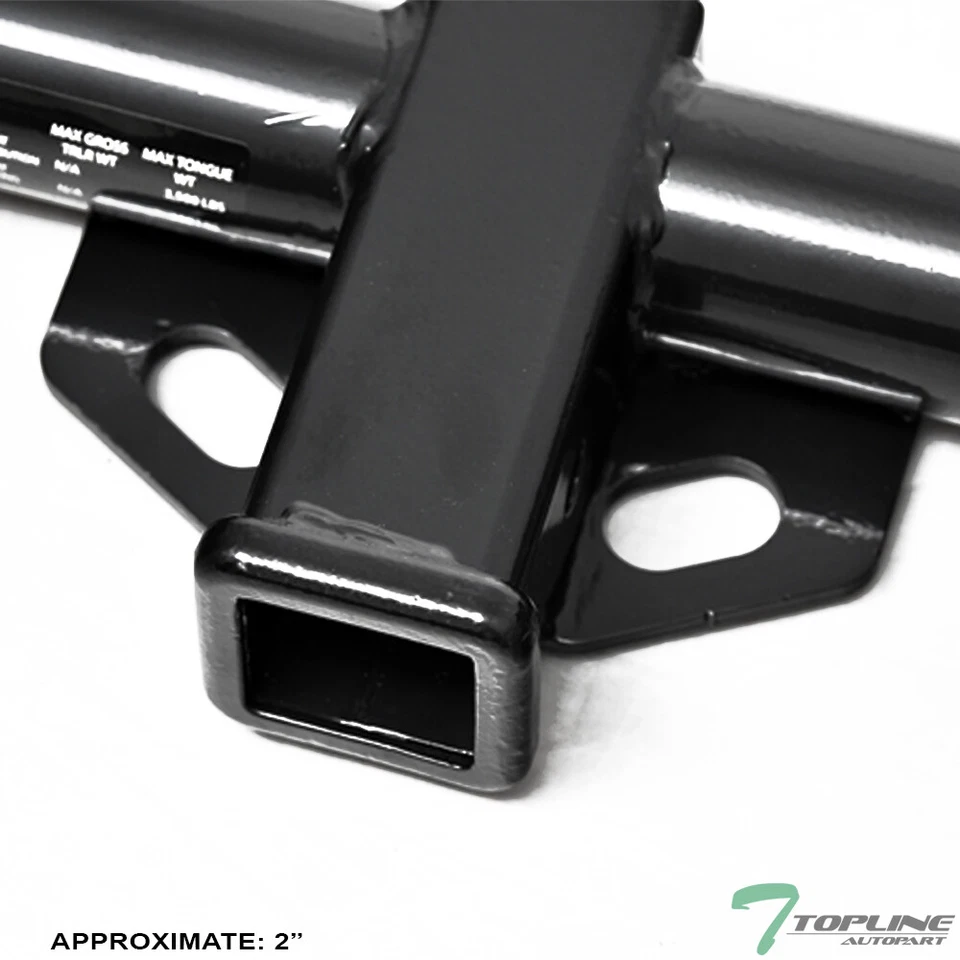 Topline For 2003-2007 Nissan Murano Class 3 Trailer Hitch Tow Receiver 2" - Blk Foto 3 de 4