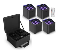 CHAUVET DJ Freedom Par H9 IP X4 Complete lighting kit with carry Bag