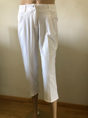   Adidas Damen Golf Capri Hose ESSENLTWT B83565 weiß  GR. 36