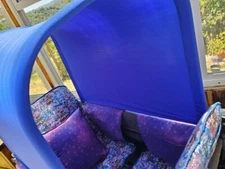 WonderFold W2 Luxe/Elite Set of Seat Covers,Mat Cover and Canopy DINOS IN SPACE