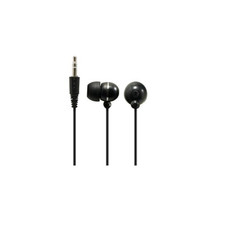 3.5mm Headset In-Ear Earphone Stereo Earbuds Headphone Wired Mic Black 50 Pack 