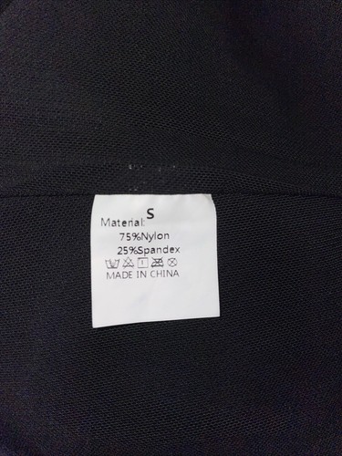 Black Tennis Sports Spandex Wenlia Women Small Romper Workout One piece - Picture 5 of 5