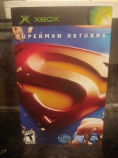 SUPERMAN RETURNS MicroSoft XBOX Original EA Games 2006 Instruction Booklet