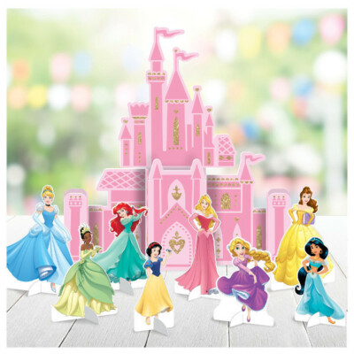 Disney Princess Table Decoration Kit Girls Birthday Party Supplies
