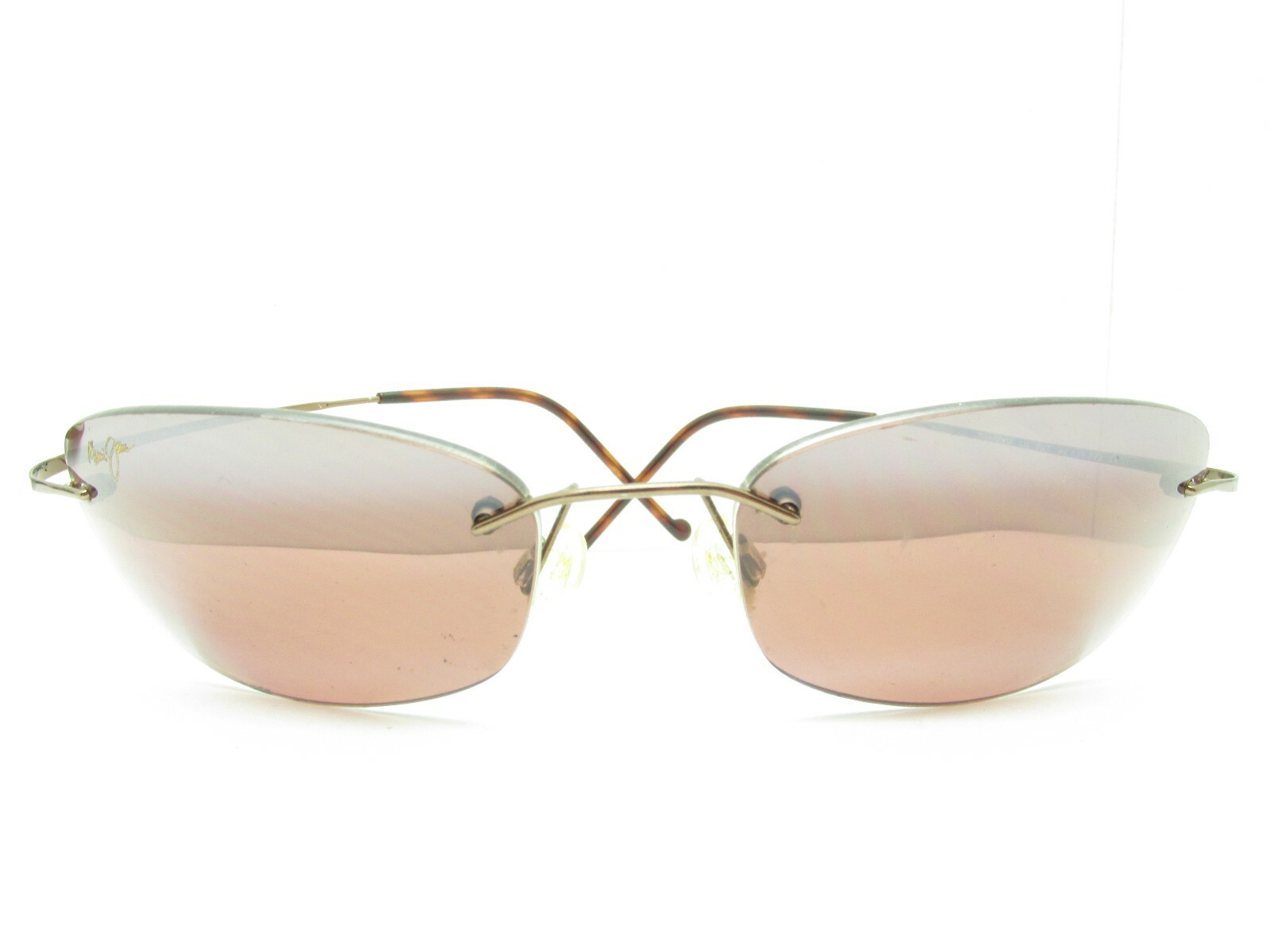 MAUI JIM MJ 503 23 WAILEA TITANIUM RIMLESS SPORT POLA… Gem