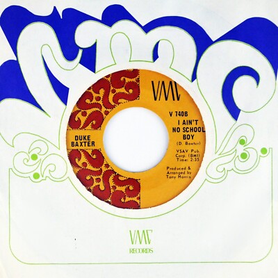 7'' DUKE BAXTER Everybody Knows Matilda / I Ain't No Schoolboy VMC orig. USA 1969