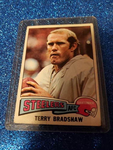 1975 Topps Terry Bradshaw #461 Pittsburgh Steelers EX/SEHR GUTER HOF