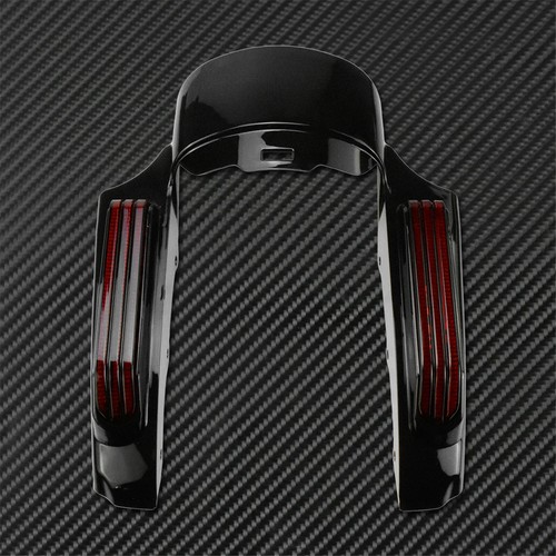 Motorcycle Rear Fender Fascia LED Light+Saddlebag Turn Tail Lamp Fit For Touring - Picture 6 of 12