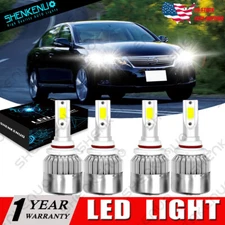 For Lexus GS300 GS350 GS430 GS460 2006-2011 Combo LED Headlight Kit Bright White