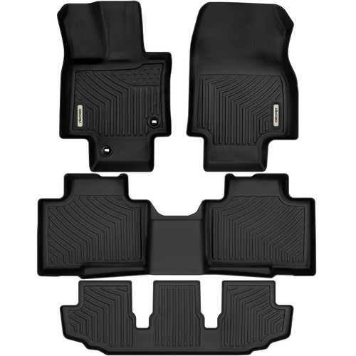 OEDRO Floor Mat Liner TPE Rubber 3rd Row Carpet For 2020 2023 Toyota Highlander EBay