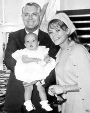 Cary Grant And Jennifer Grant Haapy Family 4x6 Picture Celebrity Print