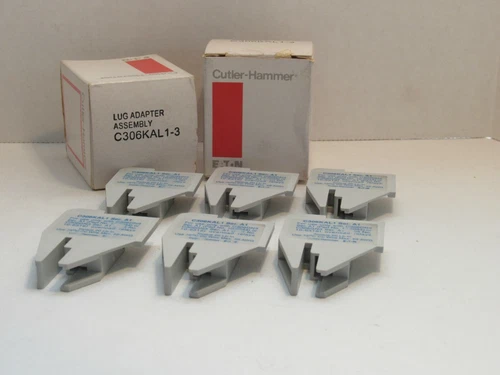 NEW (2 BOX OF 3) CUTLER HAMMER C306KAL1-3 LUG ADAPTER ASSEMBLY 