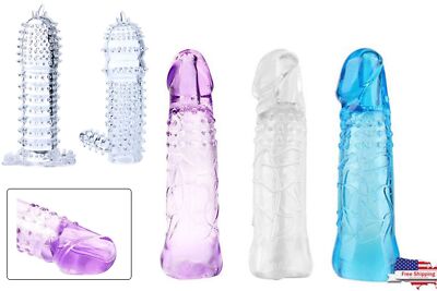 2-Pack Male Condoms   Flexible Spike & Permanent Bump Enhancing Extra Sensation