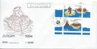 1994 Europa Miniature Sheet FDC Donegal First Day Cover Irish St Brendan Ireland
