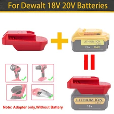For Dewalt 18V 20V Li-Ion Battery To For Skil 18V NiCad Drill Tools Adapter Only