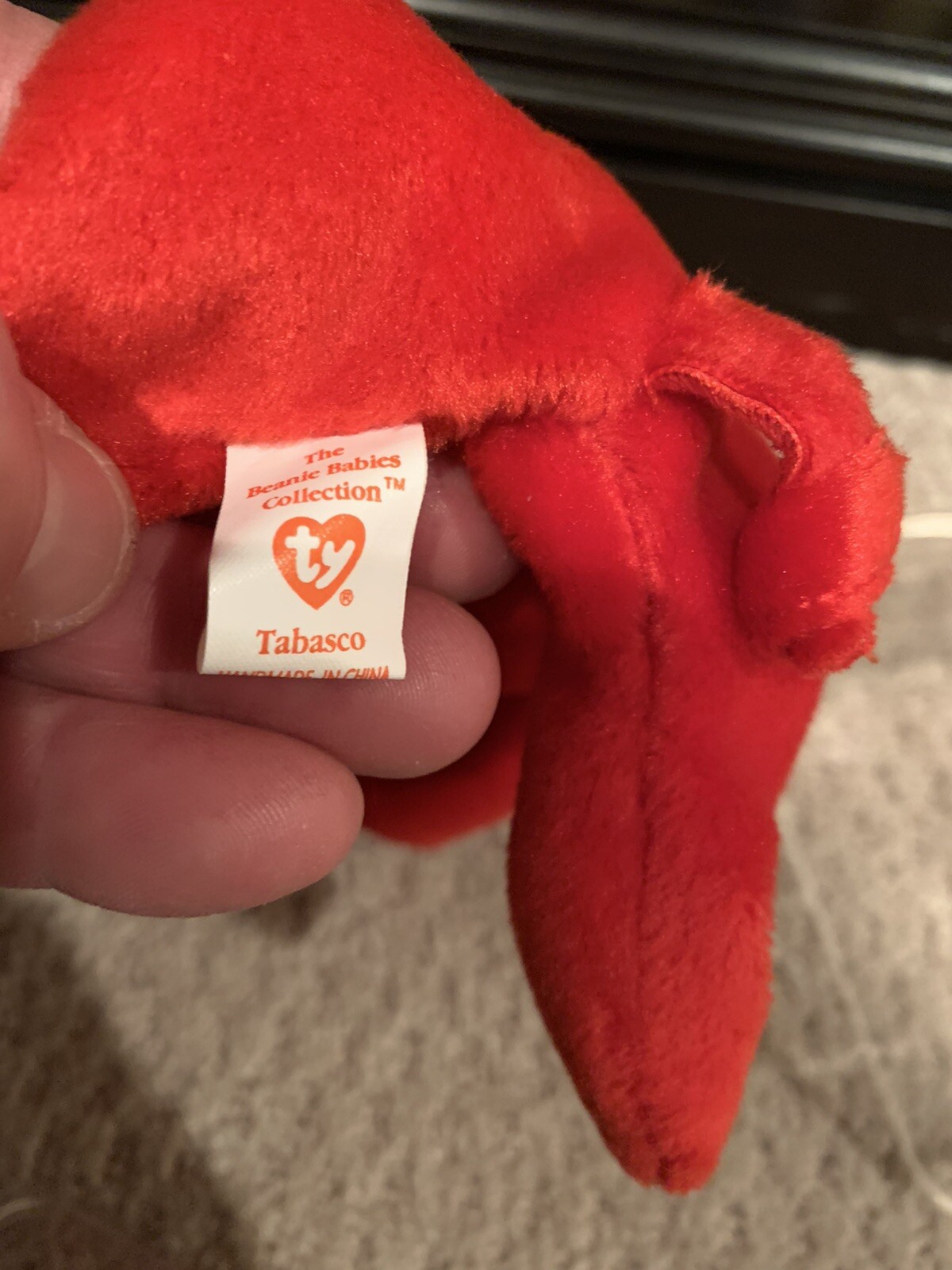 Ty Beanie Baby Tabasco eBay